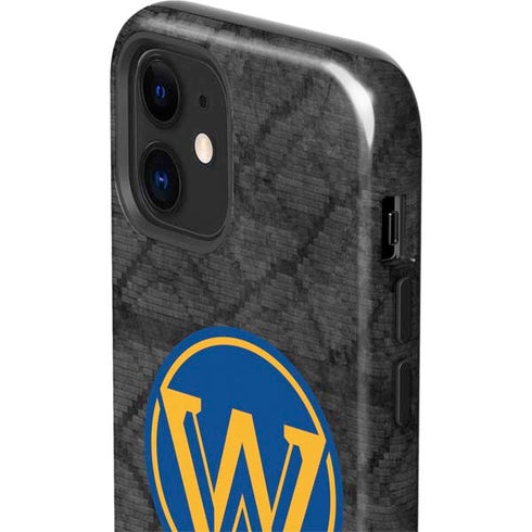 NBA Golden State Warriors Dark Rust iPhone 12 Mini Impact Case