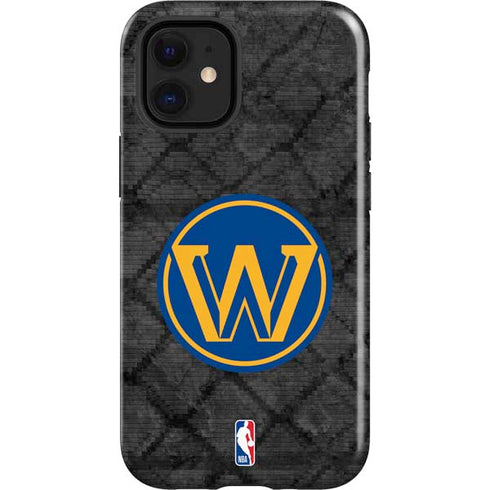 NBA Golden State Warriors Dark Rust iPhone 12 Mini Impact Case