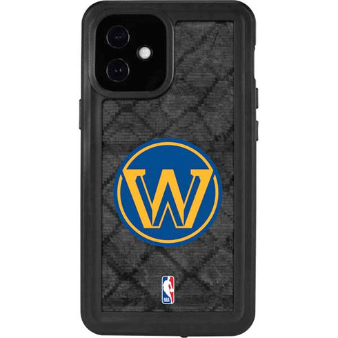NBA Golden State Warriors Dark Rust iPhone 12 Mini Waterproof Case