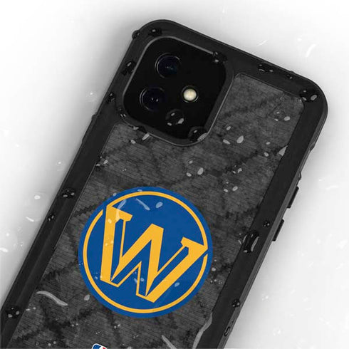 NBA Golden State Warriors Dark Rust iPhone 12 Mini Waterproof Case