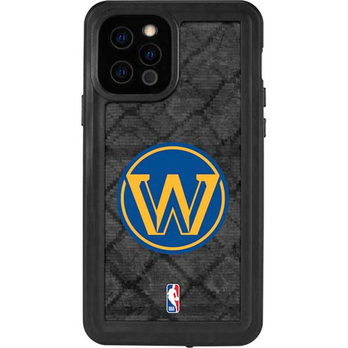 NBA Golden State Warriors Dark Rust iPhone 12 Pro Waterproof Case
