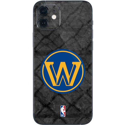 NBA Golden State Warriors Dark Rust iPhone 12 Skin