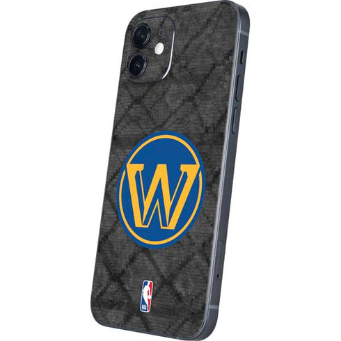 NBA Golden State Warriors Dark Rust iPhone 12 Skin