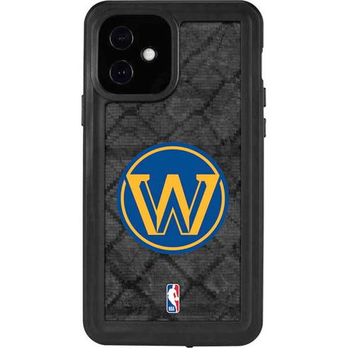 NBA Golden State Warriors Dark Rust iPhone 12 Waterproof Case