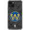 NBA Golden State Warriors Dark Rust iPhone 13 Mini Clear Case