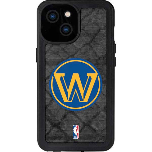 NBA Golden State Warriors Dark Rust iPhone 13 Mini Waterproof Case
