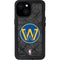 NBA Golden State Warriors Dark Rust iPhone 13 Mini Waterproof Case