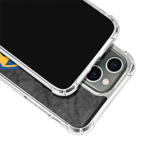 NBA Golden State Warriors Dark Rust iPhone 13 Pro Clear Case