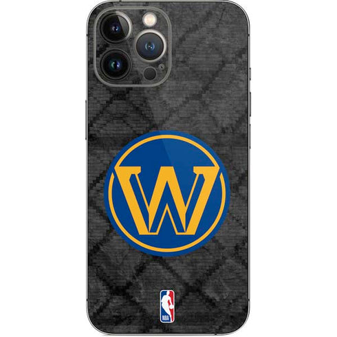 NBA Golden State Warriors Dark Rust iPhone 13 Pro Max Skin