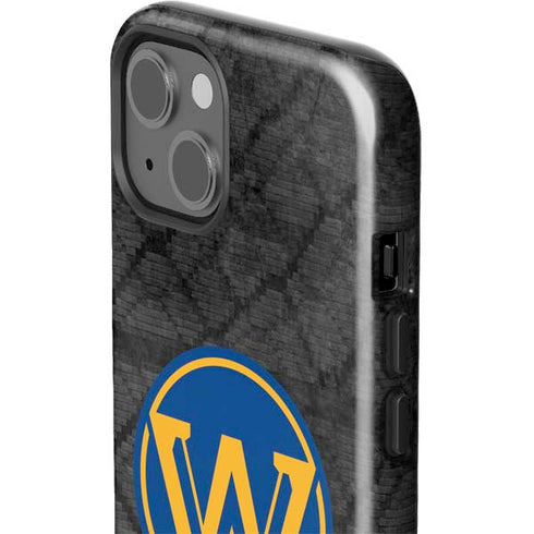 NBA Golden State Warriors Dark Rust iPhone 14 Impact Case