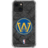 NBA Golden State Warriors Dark Rust iPhone 14 Plus Clear Case