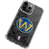 NBA Golden State Warriors Dark Rust iPhone 14 Pro Clear Case