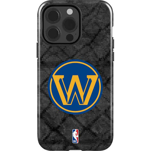 NBA Golden State Warriors Dark Rust iPhone 14 Pro Impact Case