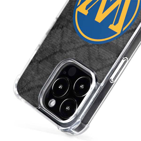 NBA Golden State Warriors Dark Rust iPhone 14 Pro MagSafe Case