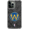 NBA Golden State Warriors Dark Rust iPhone 14 Pro Max Clear Case
