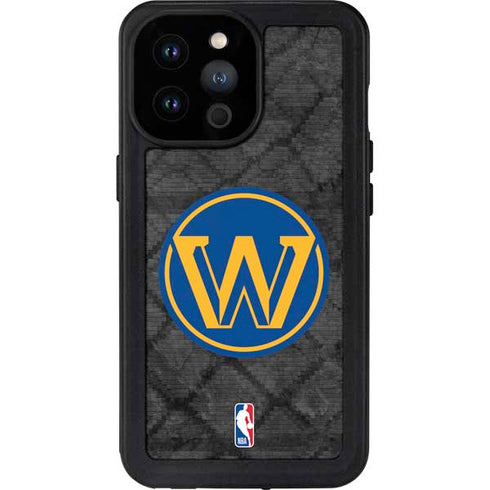 NBA Golden State Warriors Dark Rust iPhone 14 Pro Max Waterproof Case