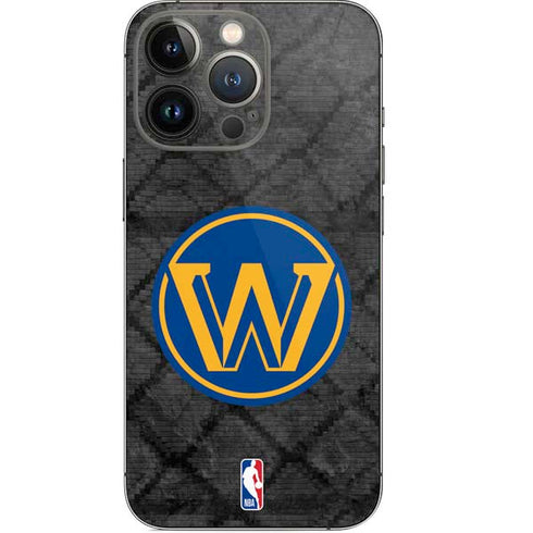 NBA Golden State Warriors Dark Rust iPhone 14 Pro Skin
