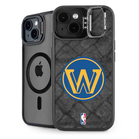 NBA Golden State Warriors Dark Rust iPhone 15 Kickstand Case
