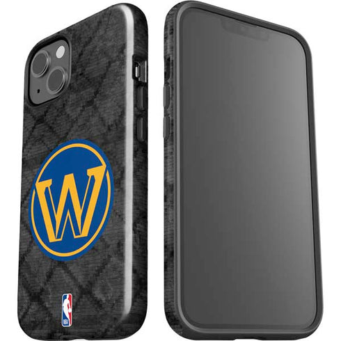 NBA Golden State Warriors Dark Rust iPhone 15 Plus Impact Case