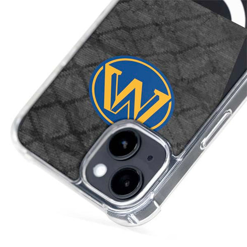 NBA Golden State Warriors Dark Rust iPhone 15 Plus MagSafe Case