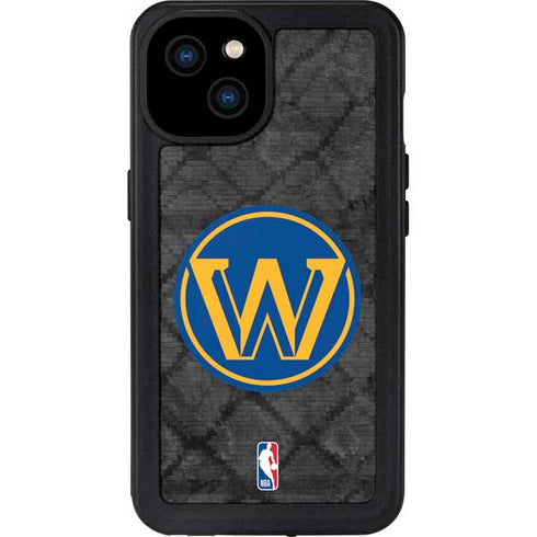NBA Golden State Warriors Dark Rust iPhone 15 Plus Waterproof Case