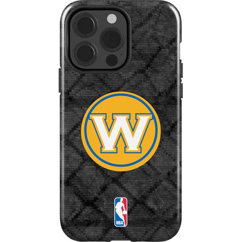 NBA Golden State Warriors Dark Rust iPhone 15 Pro Impact Case