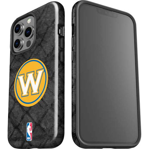 NBA Golden State Warriors Dark Rust iPhone 15 Pro Impact Case