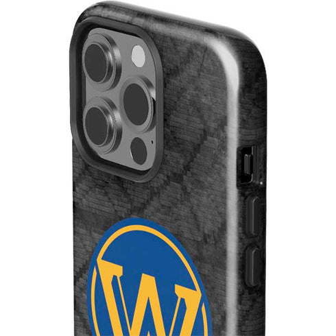 NBA Golden State Warriors Dark Rust iPhone 15 Pro Impact Case