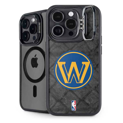 NBA Golden State Warriors Dark Rust iPhone 15 Pro Max Kickstand Case
