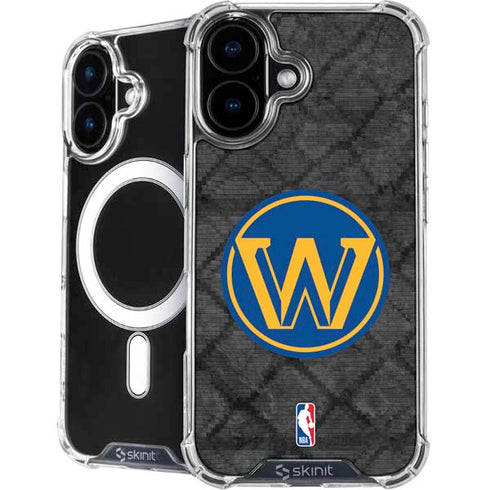 NBA Golden State Warriors Dark Rust iPhone 16 MagSafe Case