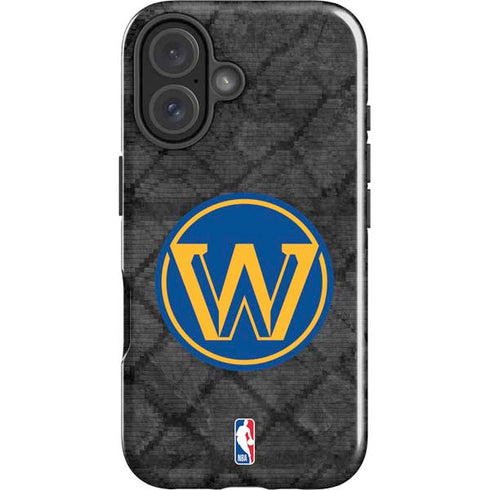NBA Golden State Warriors Dark Rust iPhone 16 Plus Impact Case