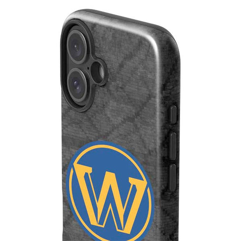 NBA Golden State Warriors Dark Rust iPhone 16 Plus Impact Case