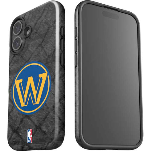 NBA Golden State Warriors Dark Rust iPhone 16 Plus Impact Case