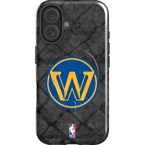 NBA Golden State Warriors Dark Rust iPhone 16 Plus Magsafe Impact Case