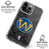 NBA Golden State Warriors Dark Rust iPhone 16 Pro Clear Case