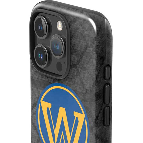 NBA Golden State Warriors Dark Rust iPhone 16 Pro Impact Case