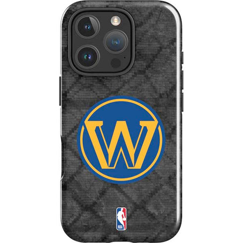 NBA Golden State Warriors Dark Rust iPhone 16 Pro Max Impact Case