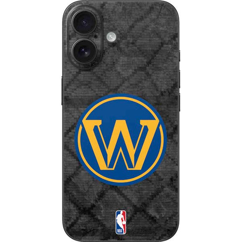 NBA Golden State Warriors Dark Rust iPhone 16 Skin