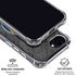 NBA Golden State Warriors Dark Rust iPhone 16e Clear Case
