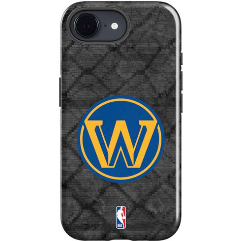 NBA Golden State Warriors Dark Rust iPhone 16e Impact Case