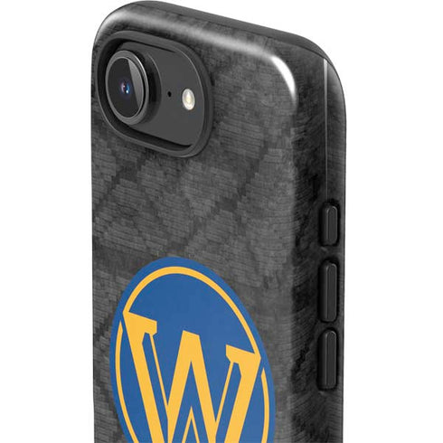 NBA Golden State Warriors Dark Rust iPhone 16e Impact Case