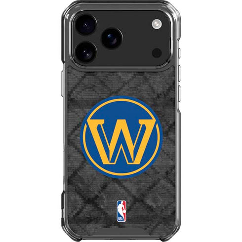NBA Golden State Warriors Dark Rust iPhone 18 Pro Max Clear Case