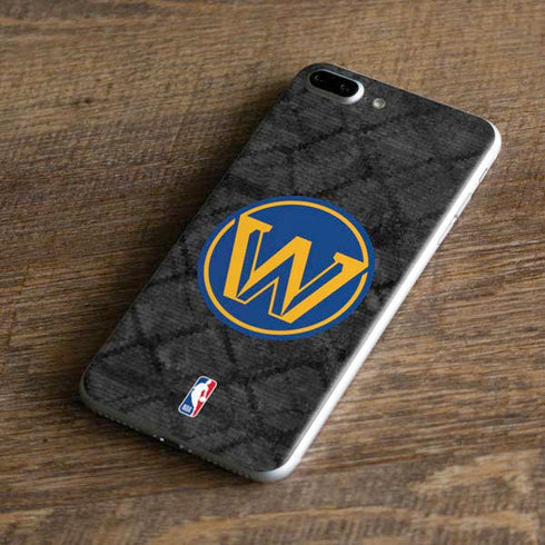 NBA Golden State Warriors Dark Rust iPhone 8 Plus Skin