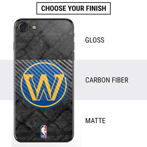 NBA Golden State Warriors Dark Rust iPhone SE (2nd & 3rd Gen) Skin