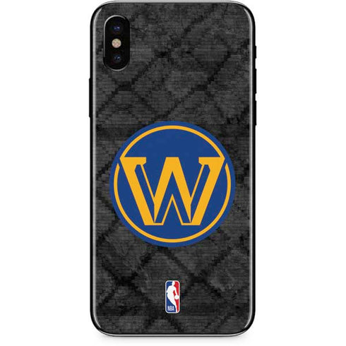 NBA Golden State Warriors Dark Rust iPhone X Skin