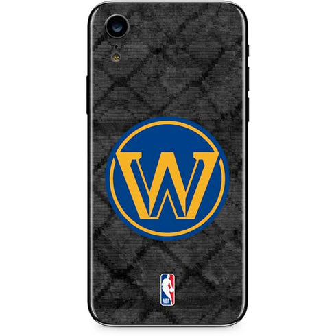 NBA Golden State Warriors Dark Rust iPhone XR Skin
