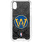 NBA Golden State Warriors Dark Rust iPhone XS Clear Case