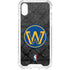 NBA Golden State Warriors Dark Rust iPhone XS Clear Case