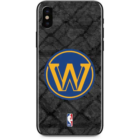 NBA Golden State Warriors Dark Rust iPhone XS Max Skin