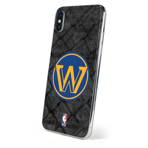 NBA Golden State Warriors Dark Rust iPhone XS Max Skin